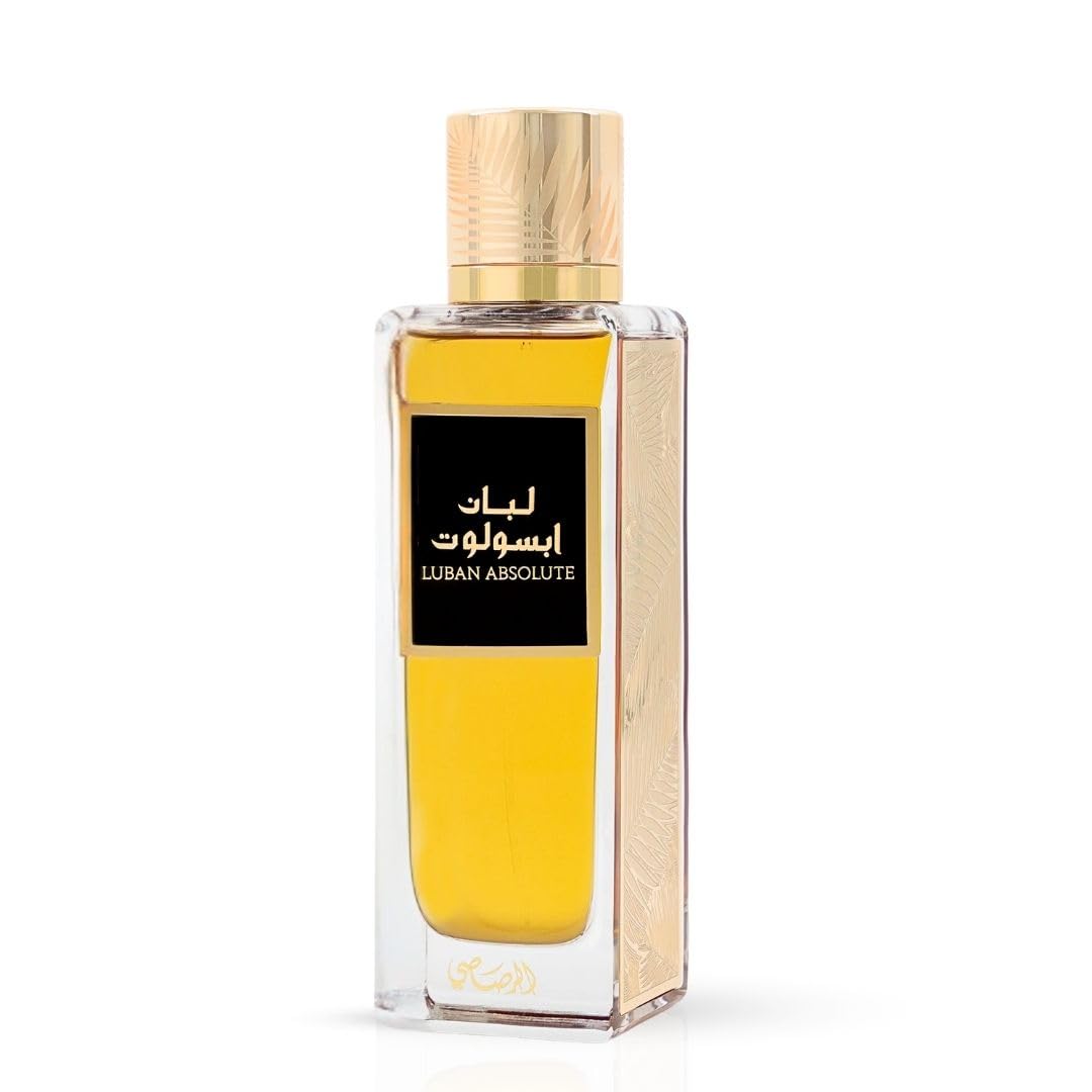 RASASI Luban Absolute Eau de Parfum Spray 200ml (6.76 Oz) | Luxury Woody Fragrance with Olibanum, Myrrh & Sandalwood | Dark Woody Unisex Perfume