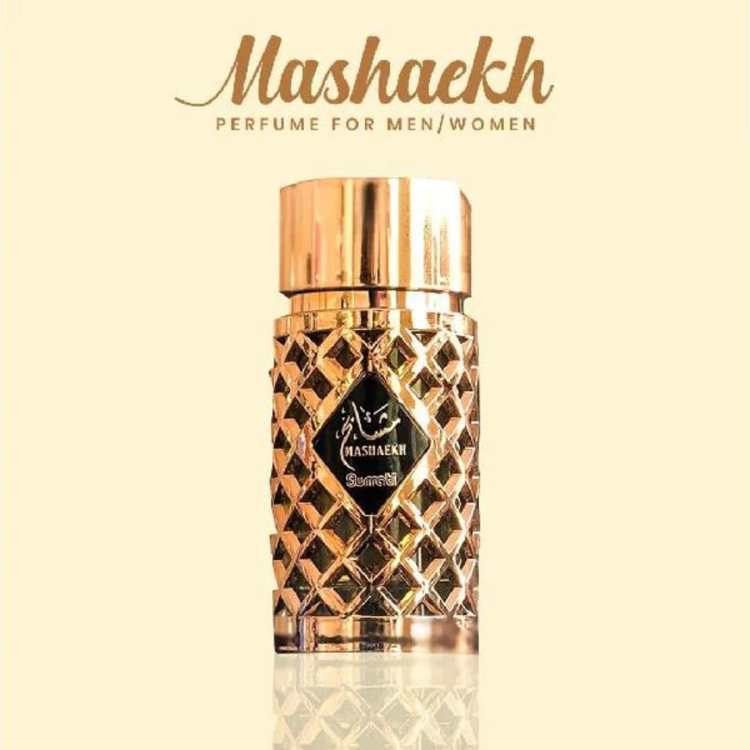 Surrati Mashaekh Arabian Perfumes For Women - Eau de Parfum Spray 100ML (3.4 OZ), Exotic Womens Perfume With Vanilla, Fruity & Amber Notes - Long Lasting Perfume For All Day Freshness