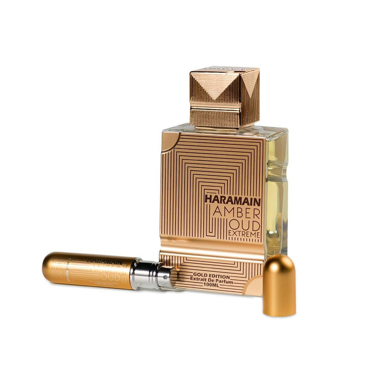 Al Haramain Amber Oud Gold Edition Extreme Eau De Parfum Spray 100ml (3.4 oz) - Long-Lasting & Refreshing Pure Perfume for Women & Men, Unisex Arabian Fragrance.
