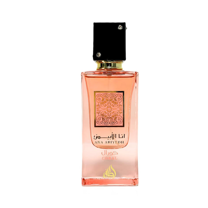 Lattafa Ana Abiyedh Scarlet – Fruity, Floral, Spicy, Sweet – Eau de Parfum Spray Long-Lasting Fragrance for Unisex, 2.0 Ounce / 60 ml