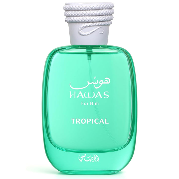 Rasasi Hawas Tropical Eau De Parfum Spray for Men, 3.4 Ounce