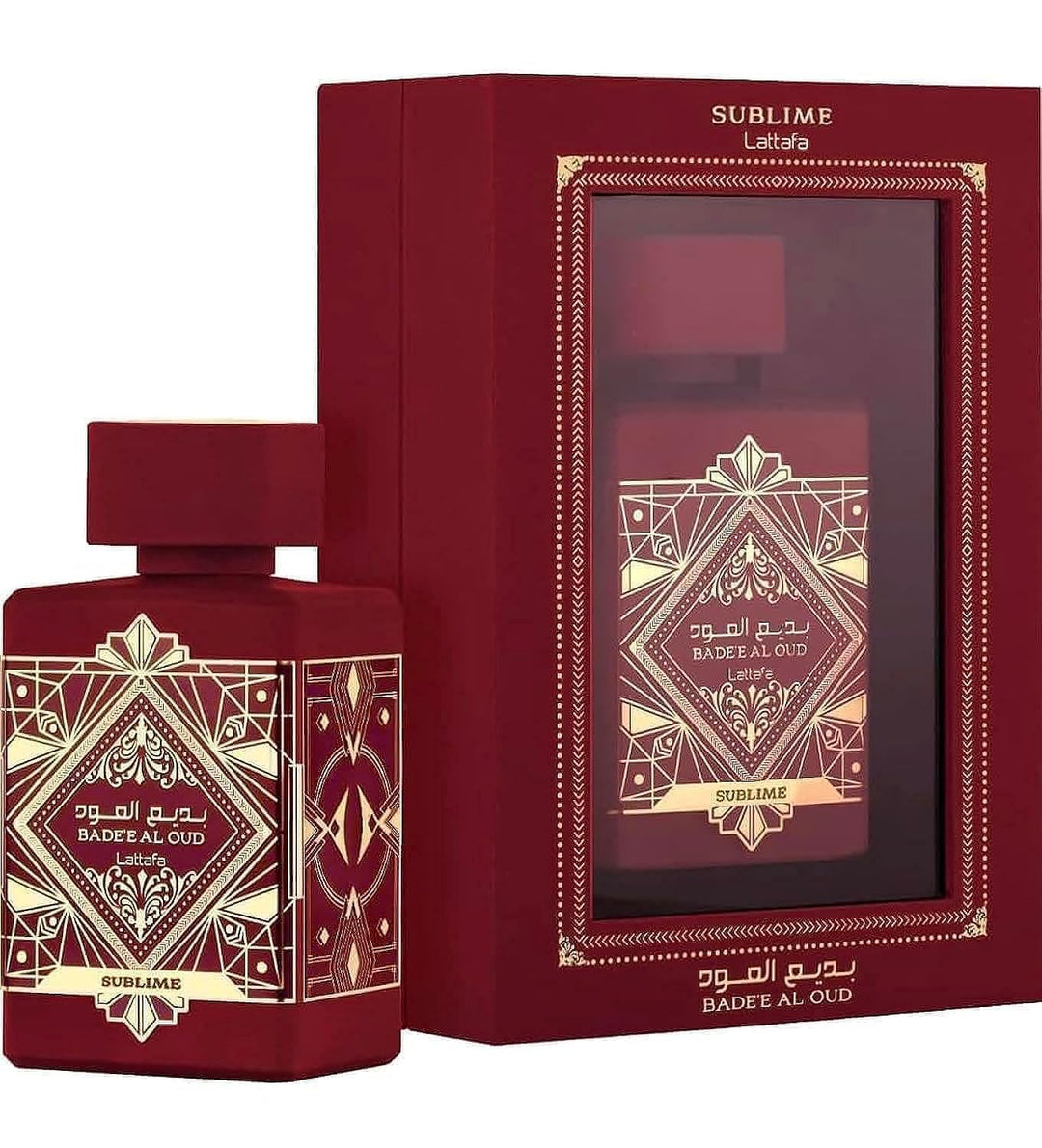 Lattafa Bade'e Al Oud Sublime - Tropical, Fruity, Fresh, Vanilla - Eau de Parfum Long-Lasting Fragrance for Unisex, 3.40 Ounce / 100 ml