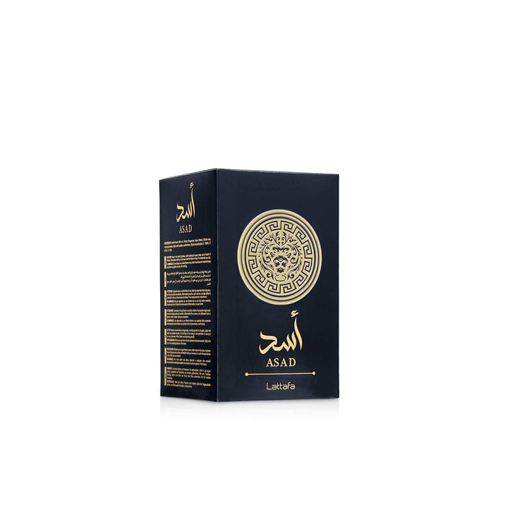 Lattafa Perfumes Asad for Unisex Eau de Parfum Spray, 3.4 Ounce