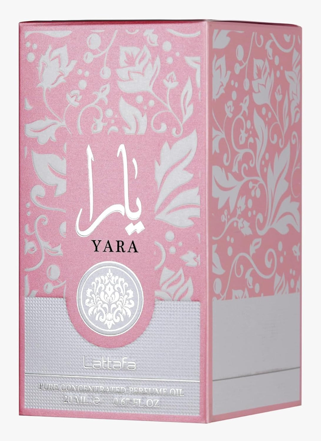 Lattafa Yara – Floral, Gourmand, Fruity, Musky – Pure Concentrated Perfume Oil Long-Lasting Fragrance for Women, 0.67 Ounce / 20 ml